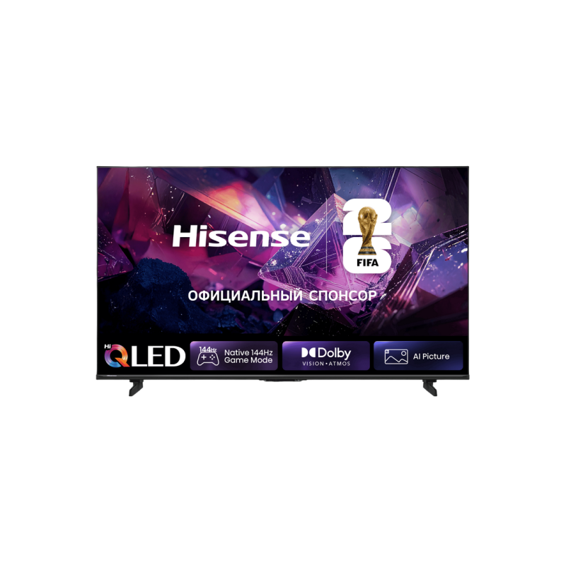 50" LED SMART TV Hisense 50E7S PRO, QLED, 4K UHD, VIDAA OS, Black