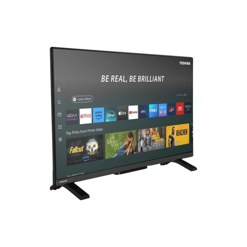 32" LED SMART TV TOSHIBA 32LV2563DG, Full HD, VIDAA OS, Black