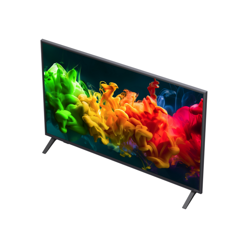 43" LED SMART TV LG 43QNED80B6B, QD NanoCell, 4K UHD, webOS, Black