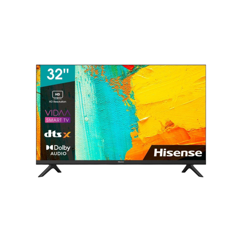 32" LED SMART TV Hisense 32A4BG, 1366x768 HD Ready, VIDAA OS, Black