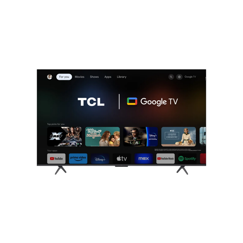 Телевизор TCL 55C655, Black