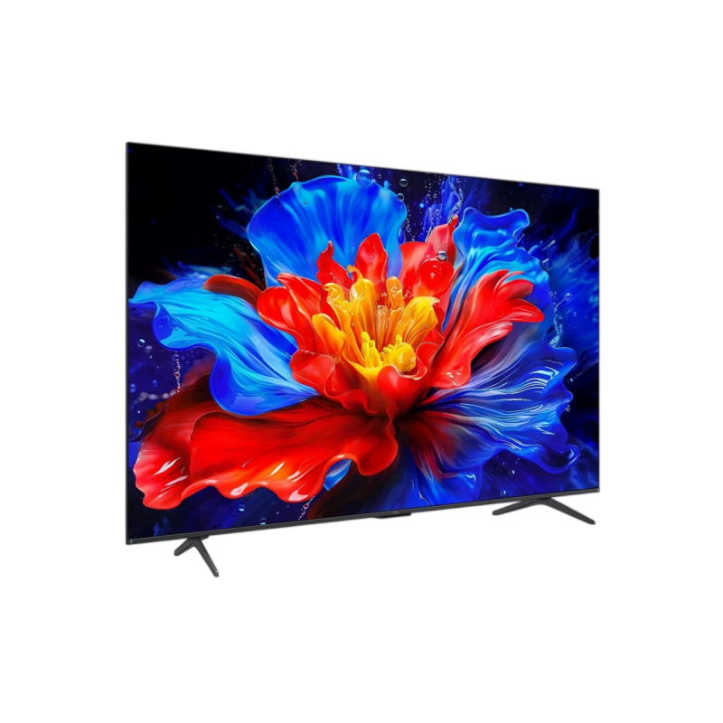 65" LED SMART TV TCL 65T8C, QLED 4K UHD, Google TV, Black
