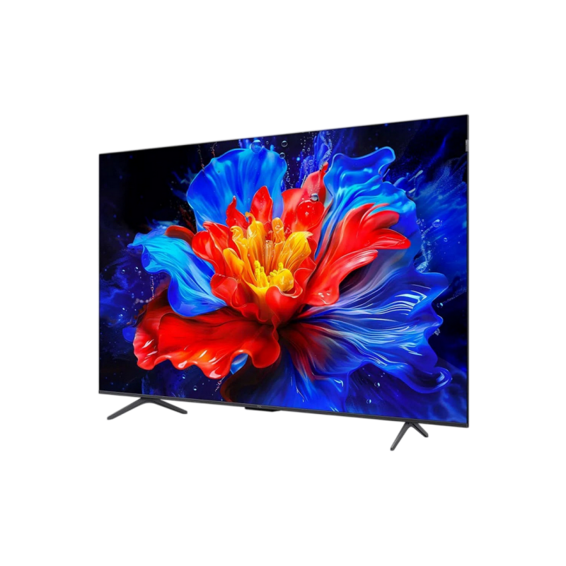 65" LED SMART TV TCL 65T8C, QLED 4K UHD, Google TV, Black