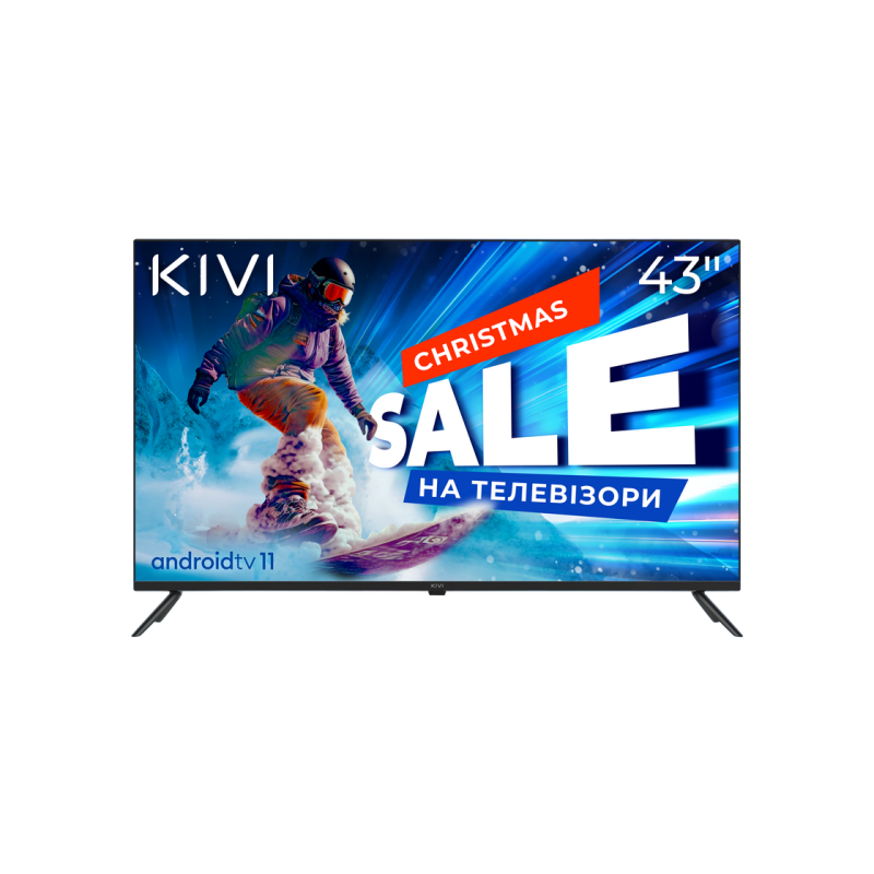 43" LED SMART TV KIVI 43U740NB, Real 4K