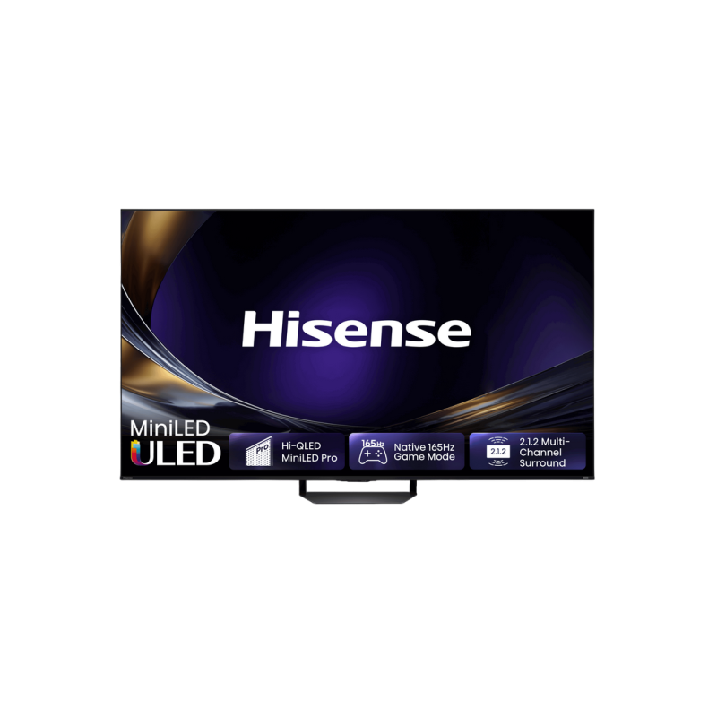 55" LED SMART TV Hisense 55U7S PRO, Mini LED 4K UHD, VIDAA OS, Black