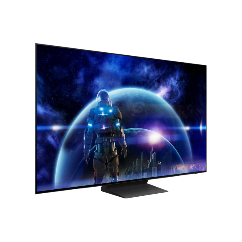 48" OLED SMART TV Samsung QE48S90HAEXUA, QD OLED, 4K UHD, Tizen OS, Black