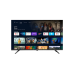 43" LED SMART TV OZON H43QN7500S, QLED, Full HD, Google TV, Black
