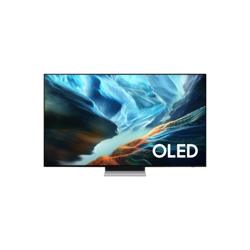 65" OLED SMART TV Samsung QE65S90HAEXUA, QD OLED 4K UHD, Tizen OS, Black