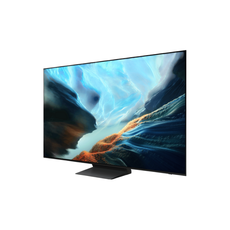 55" OLED SMART TV Samsung QE55S90HAEXUA, QD OLED, 4K UHD, Tizen OS, Black