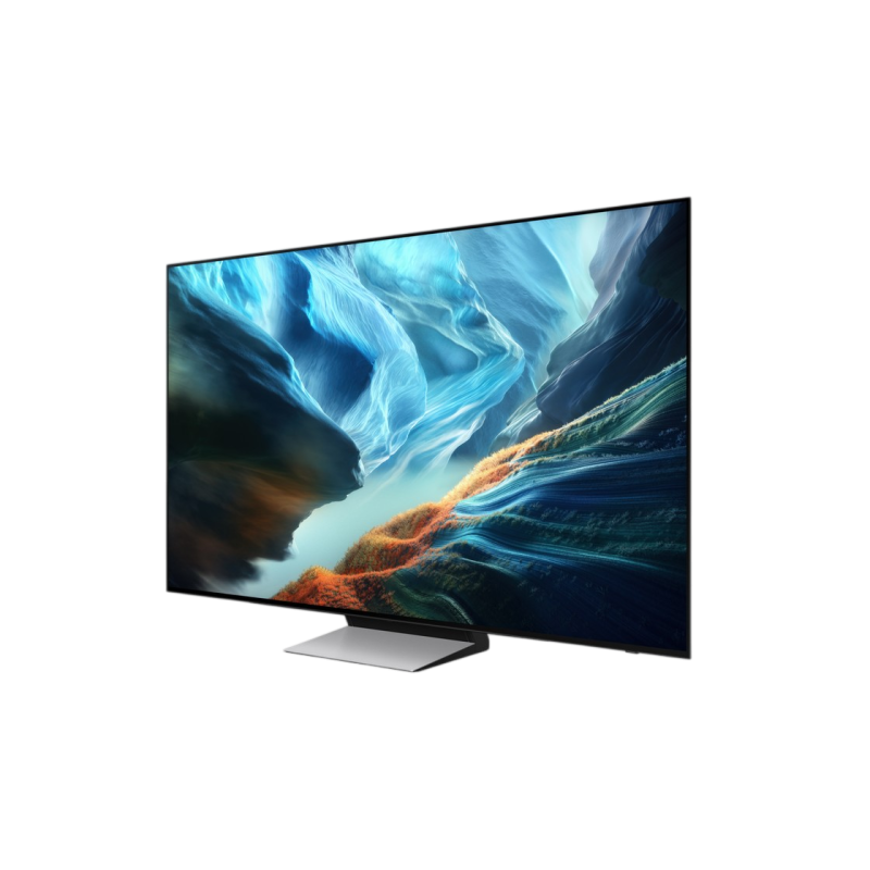 65" OLED SMART TV Samsung QE65S90HAEXUA, QD OLED 4K UHD, Tizen OS, Black