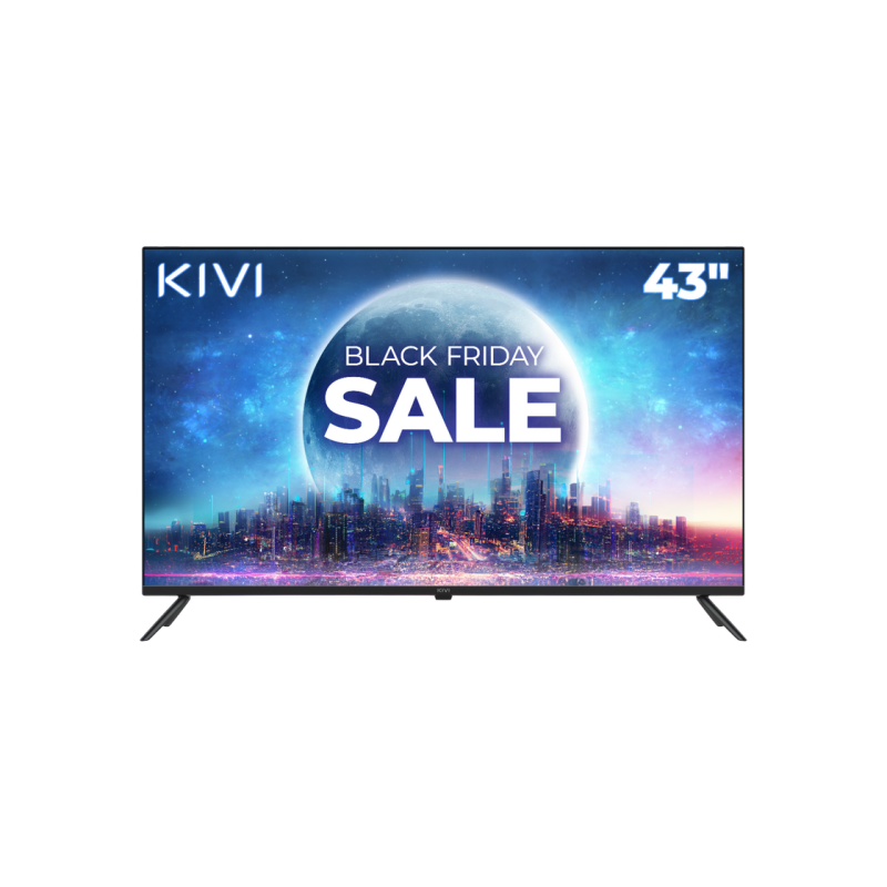 43" LED SMART TV KIVI 43U740NB, Real 4K