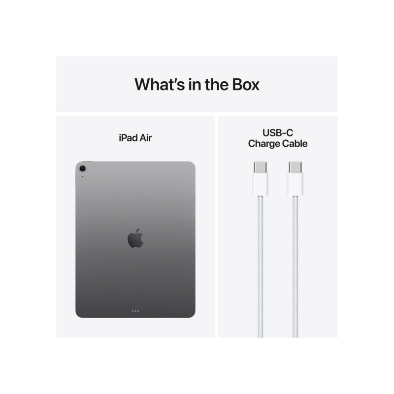 Apple iPad Air 13 дюймов 128 ГБ Wi-Fi Space Gray, модель MCNH4TY/A