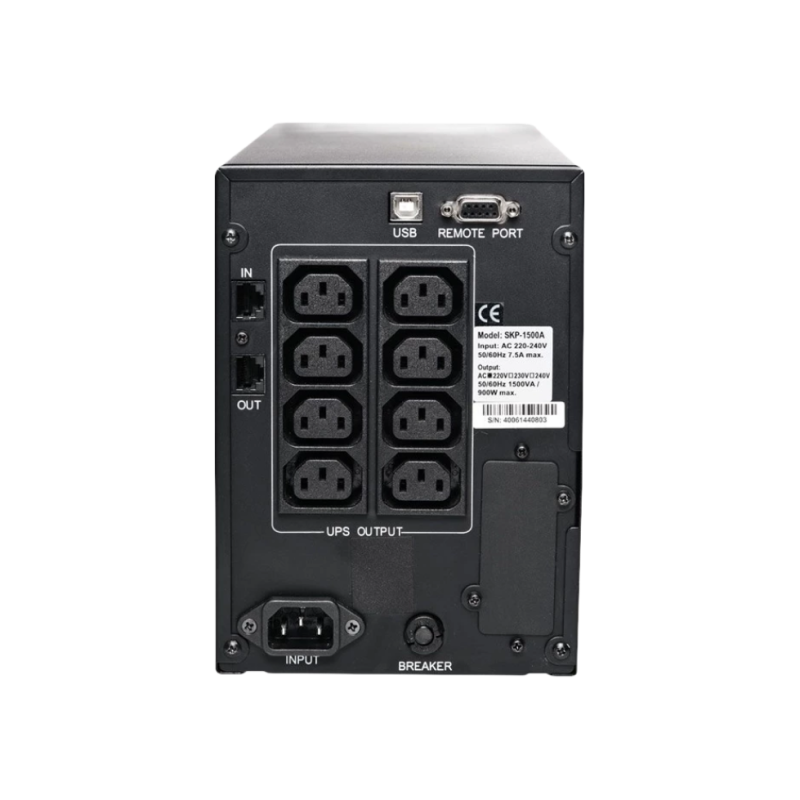 ИБП PowerCom SPT-1000, 8xIEC