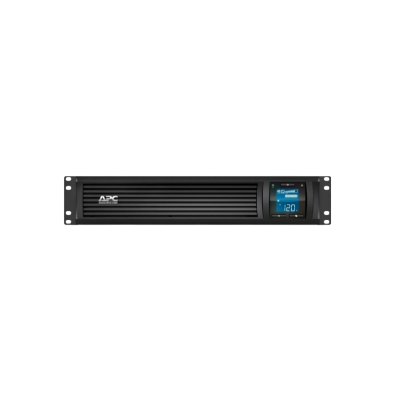 APC Smart-UPS C SMC1500I-2UC 1500VA/900W, Rack 2U, Sinewave, Line inter., LCD, AVR, USB, RJ45, 4*C13
