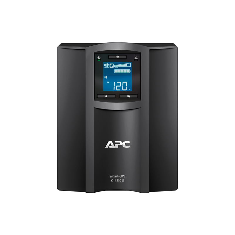 APC Smart-UPS C SMC1500IC 1500VA/900W, Tower, Sinewave, Line inter., LCD, AVR, USB, RJ45, 8*C13