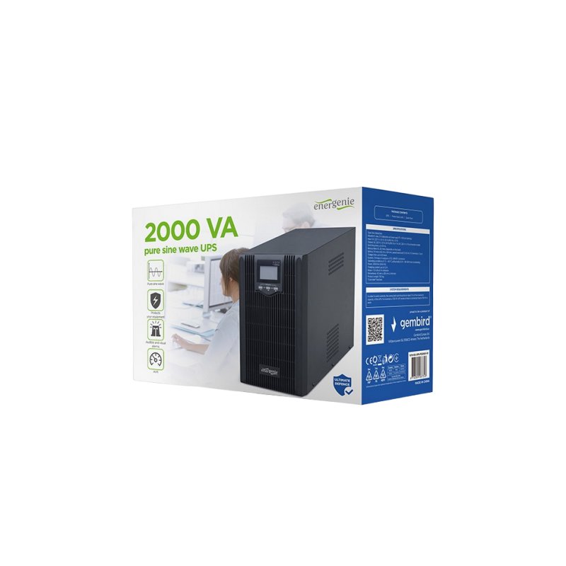 UPS Gembird EnerGenie EG-UPS-PS2000-02
