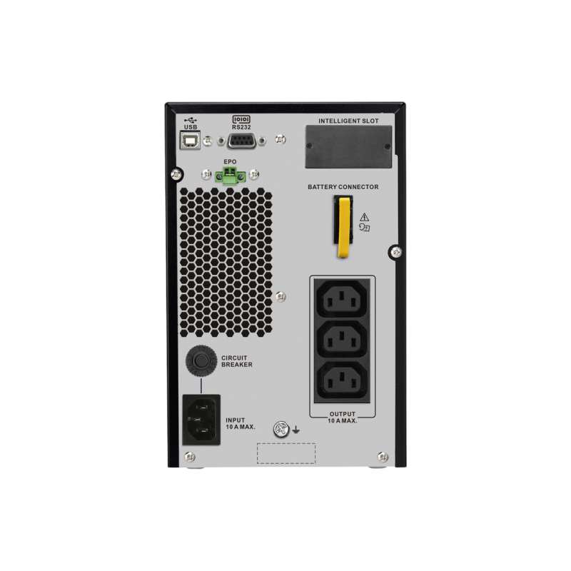 APC Easy UPS SRV1KI-E 1000VA/900W, Tower, Sinewave, Online, LCD, AVR, USB, RS232, Comm. slot, 3*C13