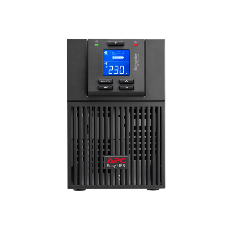 APC Easy UPS SRV1KI-E 1000VA/900W, Tower, Sinewave, Online, LCD, AVR, USB, RS232, Comm. slot, 3*C13