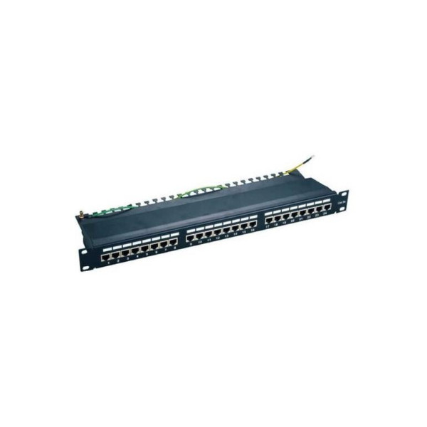 24 ports FTP Cat.6 patch panel, LY-PP6-14, 19"  Krone IDC