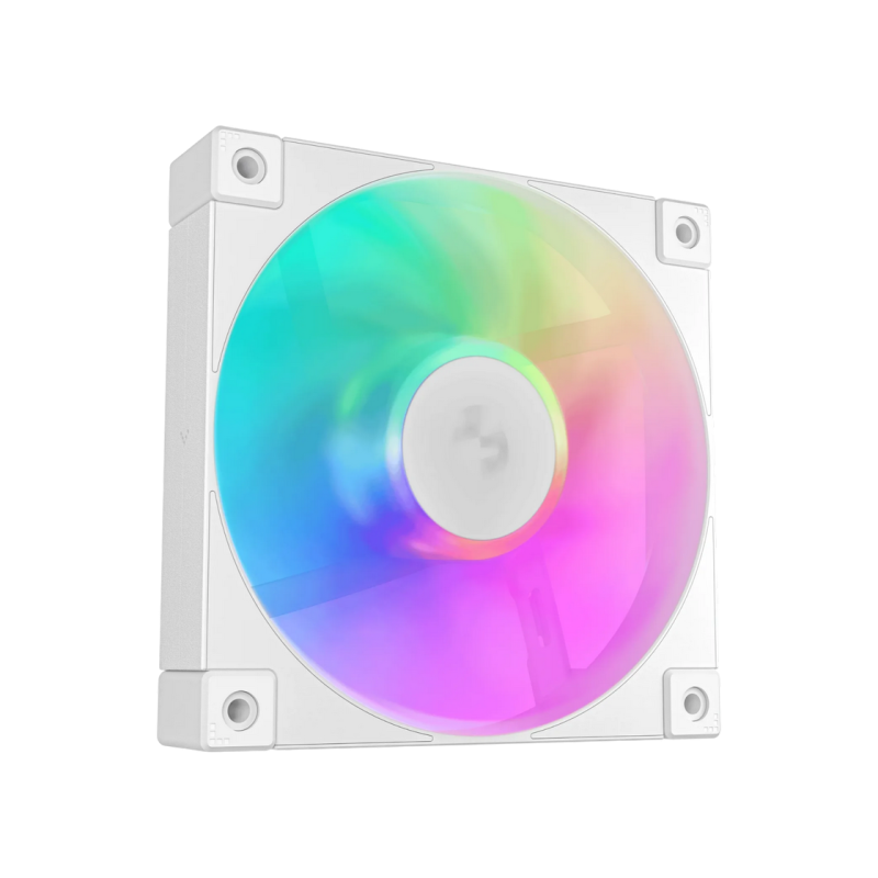 Кулер для корпуса Deepcool FD12 ARGB, White
