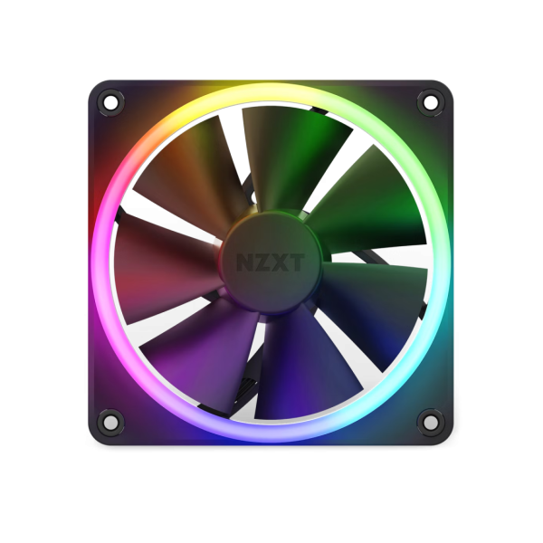 Кулер для корпуса NZXT 120 RGB, Black