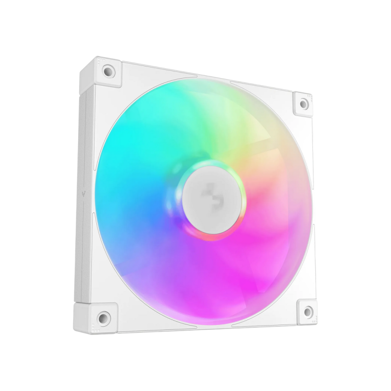 Кулер для корпуса Deepcool FD14 ARGB, White