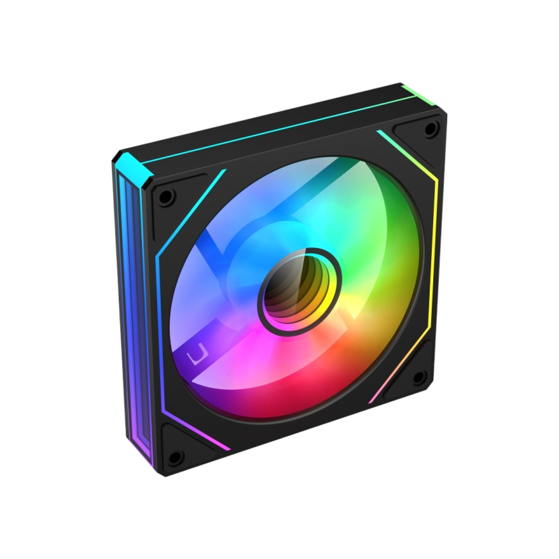 PC Case Fan Deepcool CG530, 120x120x25, <28dB, 61.91CFM, 500-18000PM, ARGB, 4-Pin Fan & 3-pin ARGB 5V, Hydro