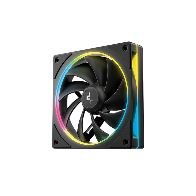 PC Case Fan Deepcool FL12 SE, 120x20x25mm, ≤28.67 dB, 50.74CFM, 400-1900RPM, PWM, ARGB, 4-Pin Fan & 3-pin ARGB