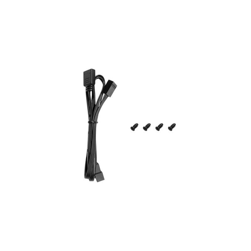 PC Case Fan Deepcool FL12R SE, 120x120x25mm, ≤25.79 dB, 41.14CFM, 400-1500RPM, PWM, ARGB, 4-Pin Fan & 3-pin