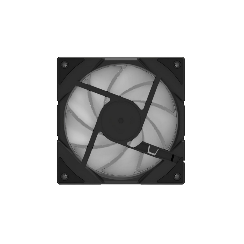 PC Case Fan Deepcool CG580 Reversed, 120x120x25, <28dB, 38CFM, 400-13000PM, ARGB, 3-pin ARGB 5V, Hydro Bearing,