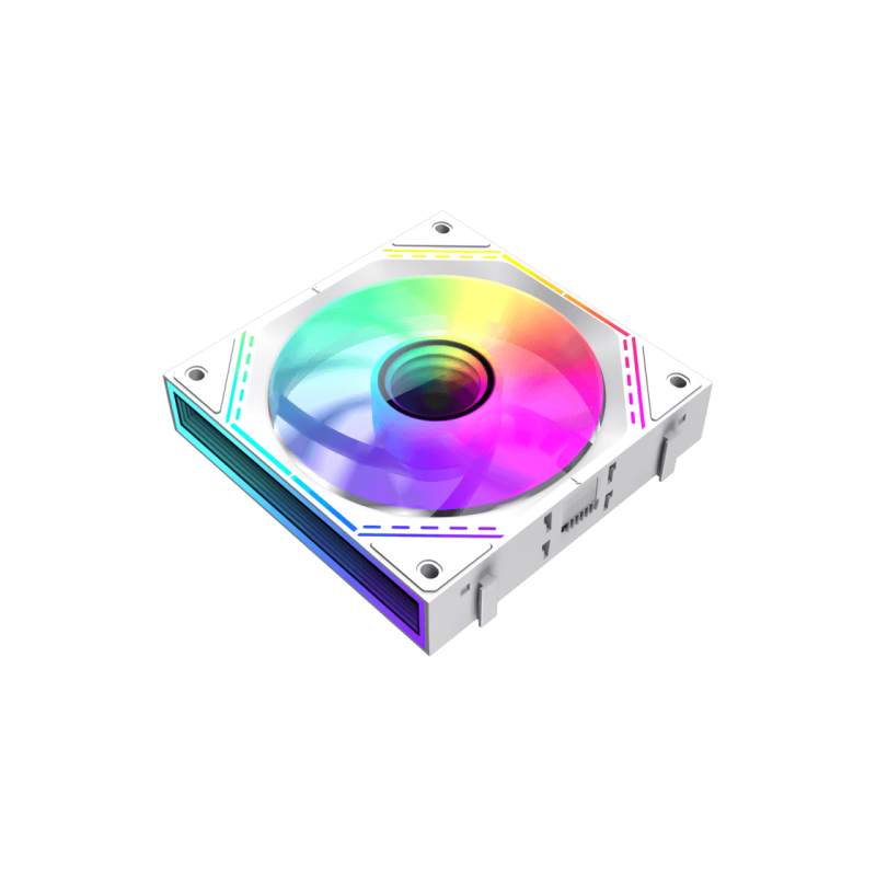 Кулер для корпуса Gamemax FN12A-S3I, White