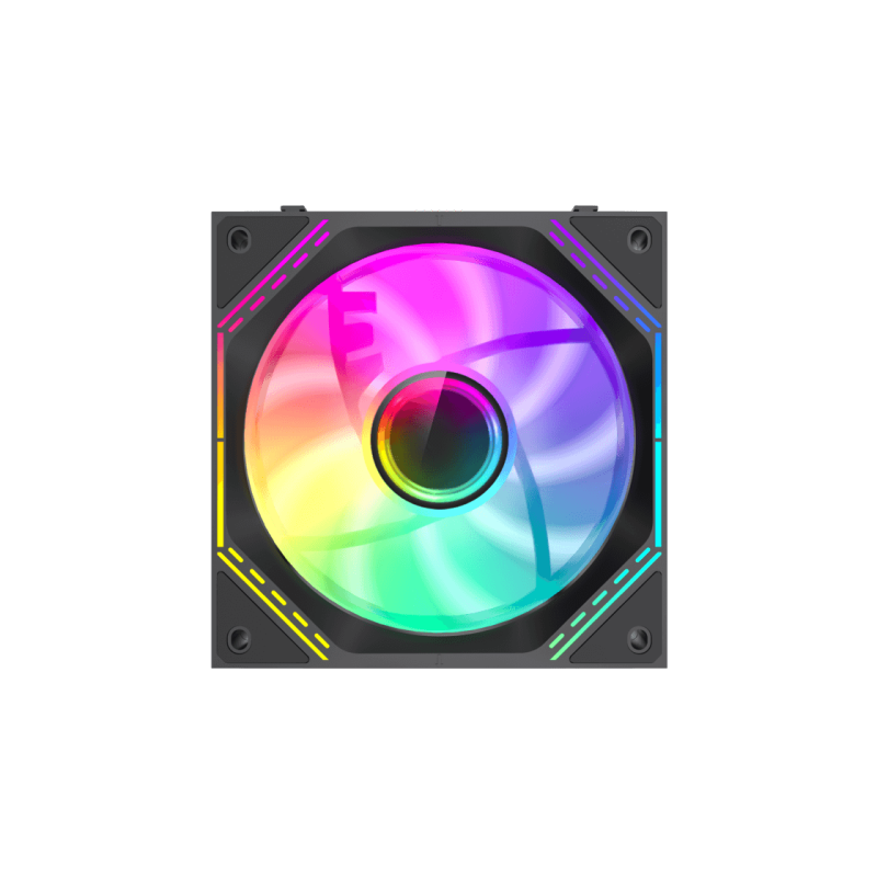 Кулер для корпуса Gamemax FN12A-S3I-R, Black