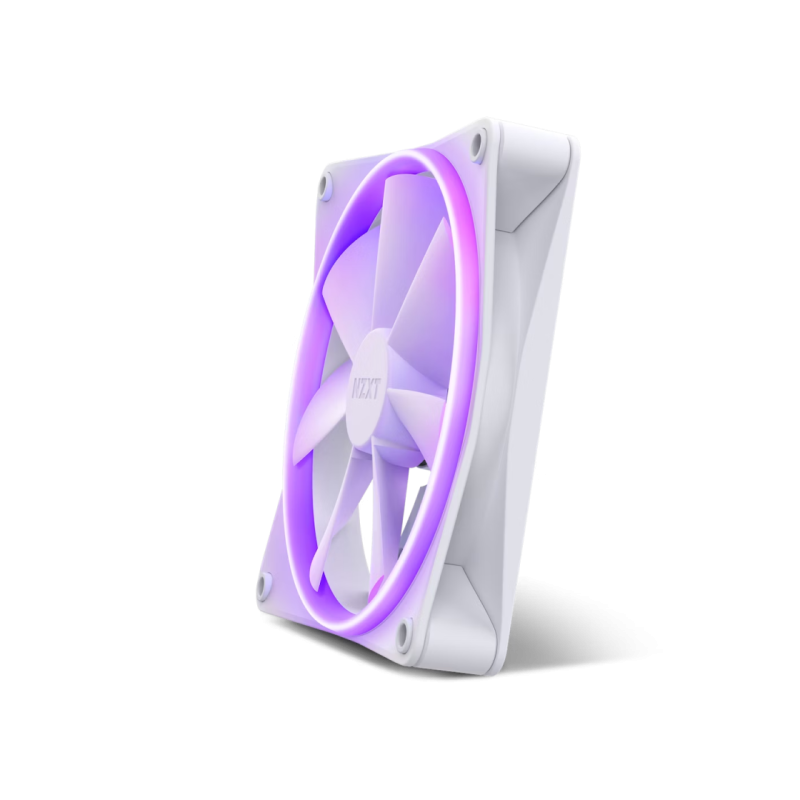Кулер для корпуса NZXT F140 RGB Core, White