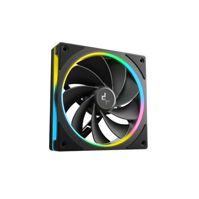 PC Case Fan Deepcool FL12R SE, 120x120x25mm, ≤25.79 dB, 41.14CFM, 400-1500RPM, PWM, ARGB, 4-Pin Fan & 3-pin 