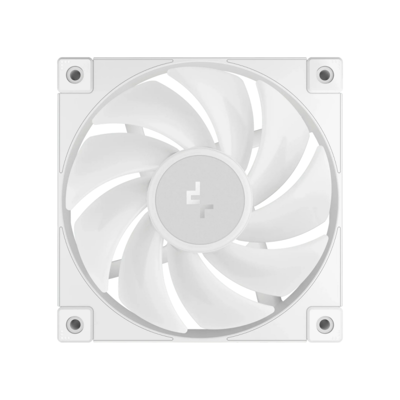 Кулер для корпуса Deepcool FD12 ARGB, White