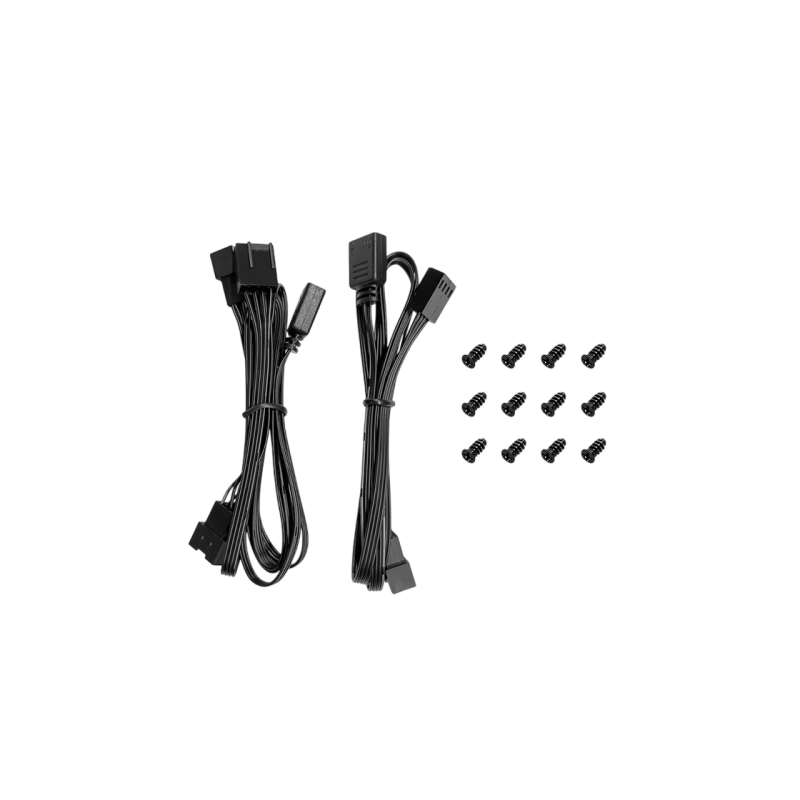 PC Case Fan Deepcool FL12R SE 3in1 kit, 120x20x25mm, ≤25.79 dB, 41.14CFM, 400-1500RPM, PWM, ARGB, 4-Pin Fan & 3