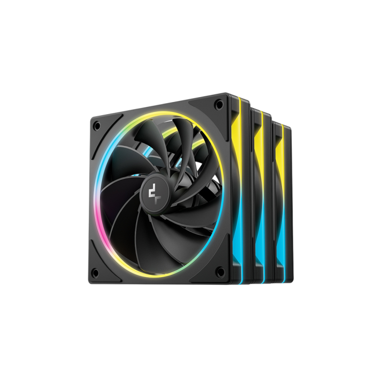 PC Case Fan Deepcool FL12R SE 3in1 kit, 120x20x25mm, ≤25.79 dB, 41.14CFM, 400-1500RPM, PWM, ARGB, 4-Pin Fan & 3