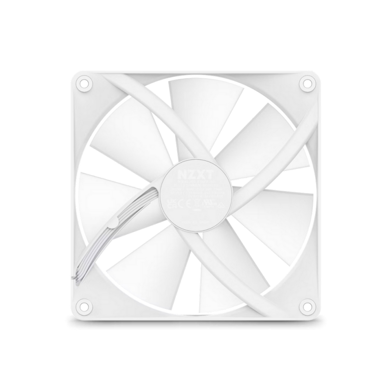 Кулер для корпуса NZXT F140 RGB Core, White
