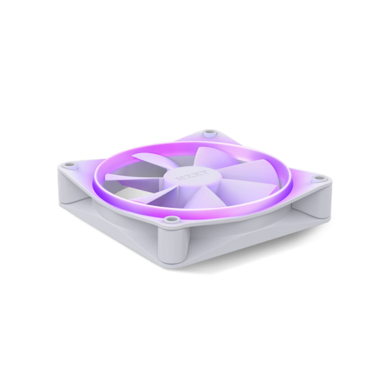 Кулер для корпуса NZXT F120 RGB, White