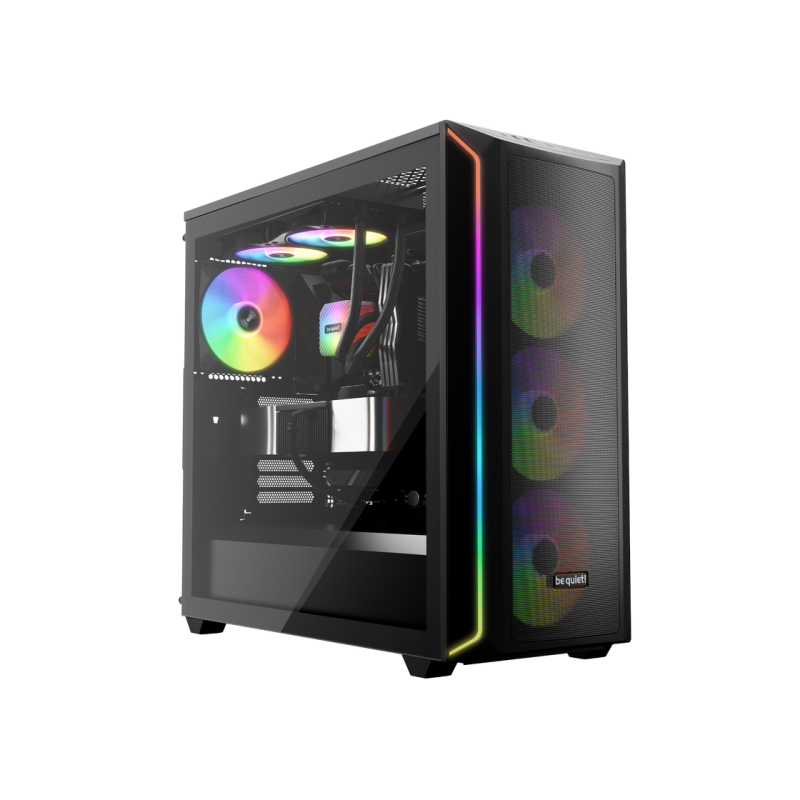 Кулер для корпуса Be Quiet Light Wings LX, 140 mm, Black