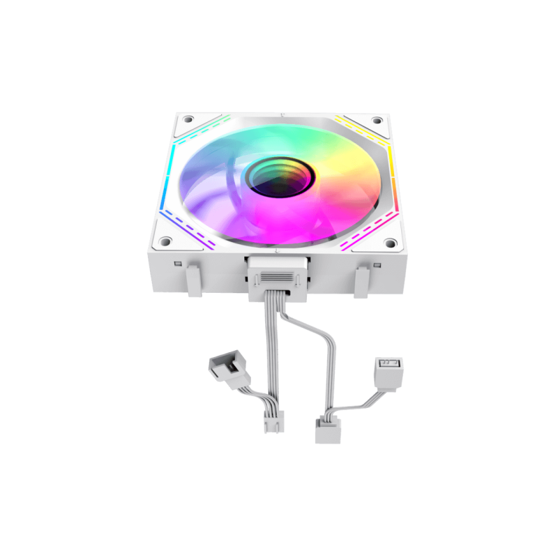 Кулер для корпуса Gamemax FN12A-S3I, White