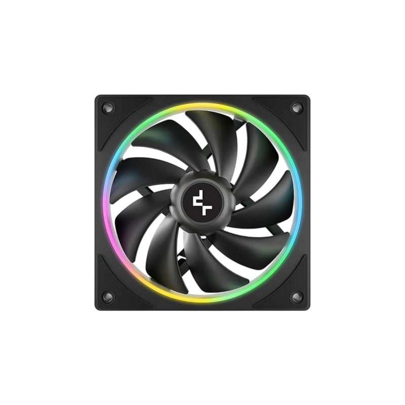 PC Case Fan Deepcool FL12 SE, 120x20x25mm, ≤28.67 dB, 50.74CFM, 400-1900RPM, PWM, ARGB, 4-Pin Fan & 3-pin ARGB