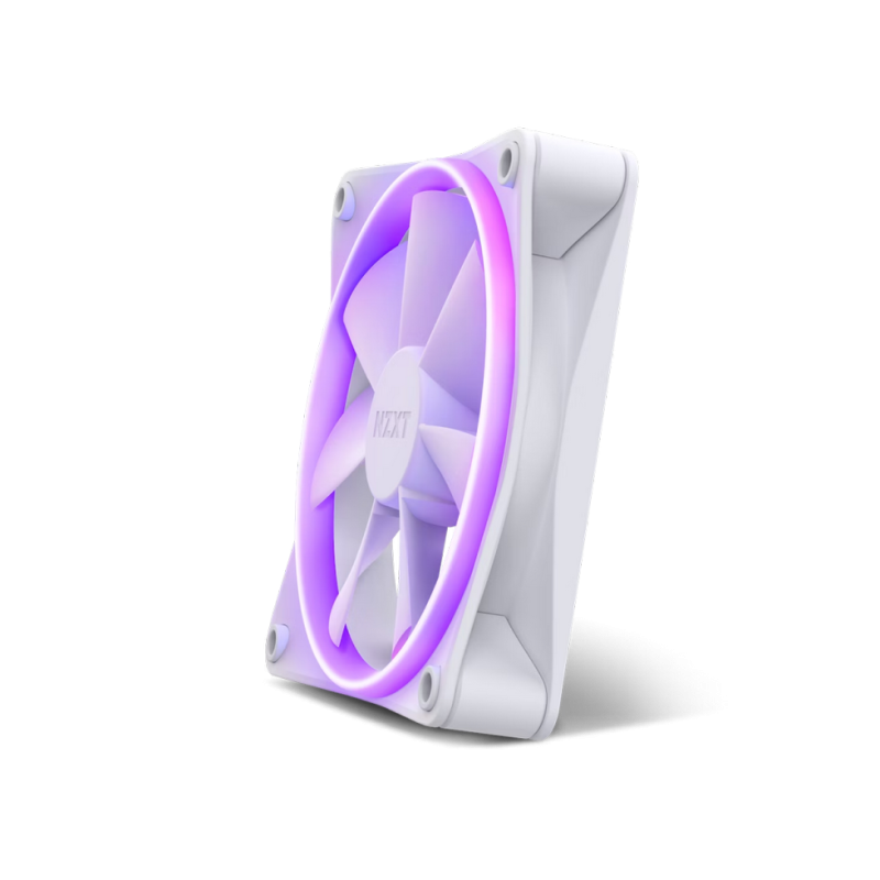 Кулер для корпуса NZXT F120 RGB, White