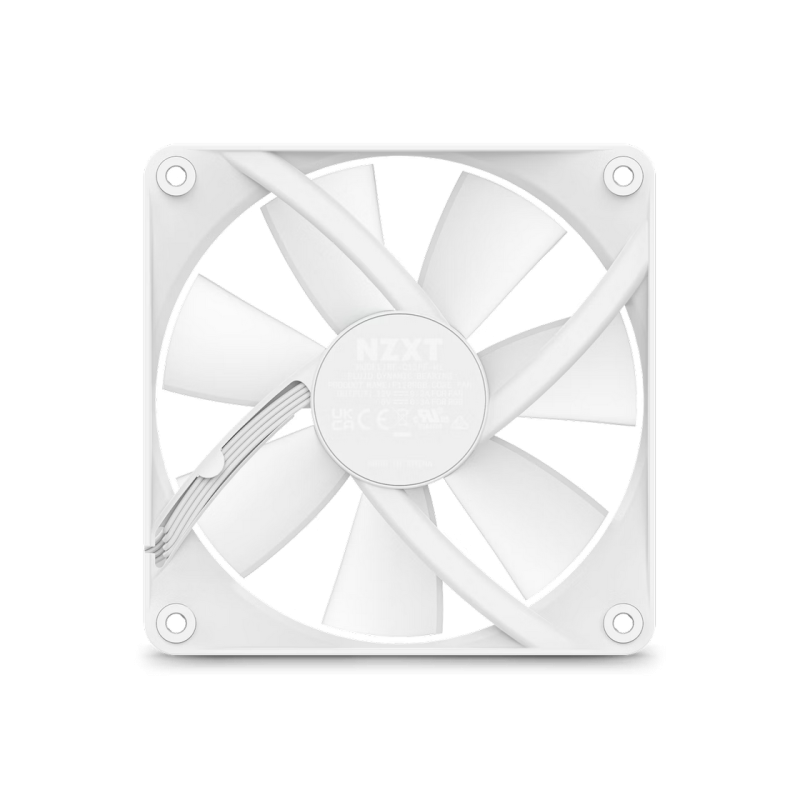 Кулер для корпуса NZXT F120 RGB Core, White