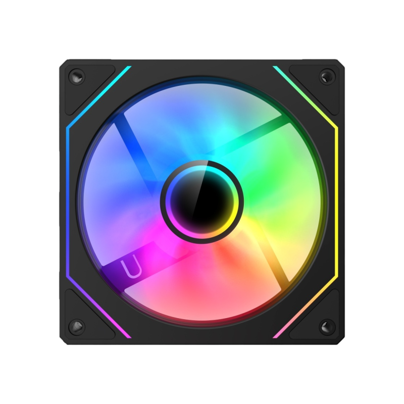 PC Case Fan Deepcool CG530 Reversed, 120x120x25, <28dB, 61.91CFM, 500-18000PM, ARGB, 4-Pin Fan & 3-pin ARGB