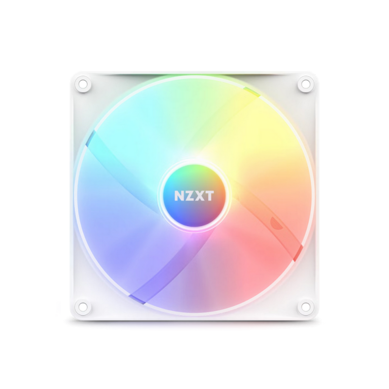 Кулер для корпуса NZXT F140 RGB Core, White