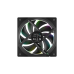 PC Case Fan Deepcool FL12R SE, 120x120x25mm, ≤25.79 dB, 41.14CFM, 400-1500RPM, PWM, ARGB, 4-Pin Fan & 3-pin