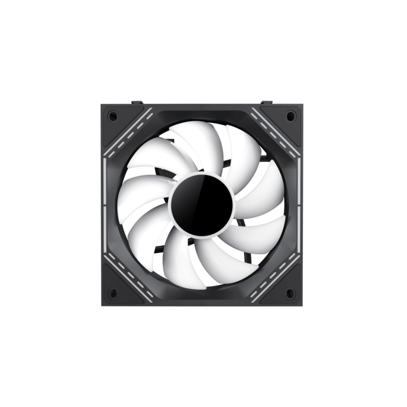 Кулер для корпуса Gamemax FN12A-S3I, Black