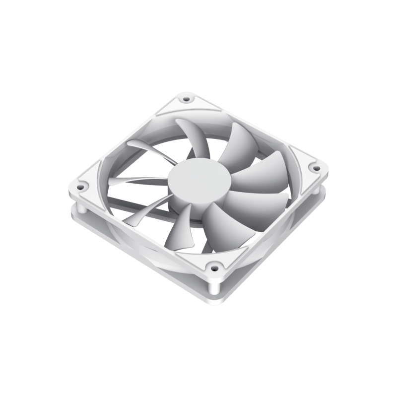PC Case Fan GAMEMAX GMX-WFWT, 120mm, 9 blades, <23.4dB, 46.5 CFM, 1100RPM, Hydraulic bearing, 3&4pin(M/F),