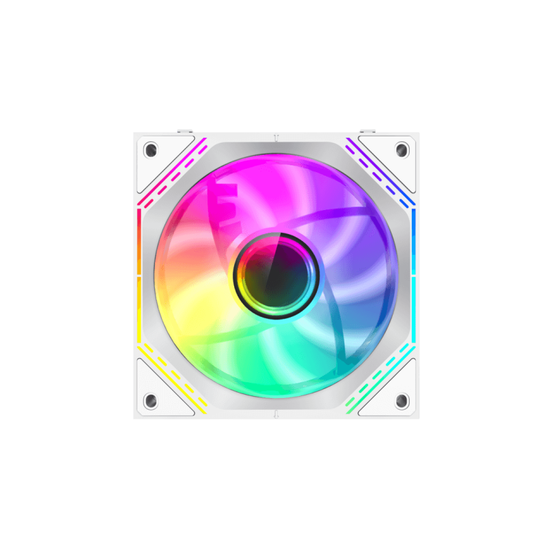 Кулер для корпуса Gamemax FN12A-S3I, White